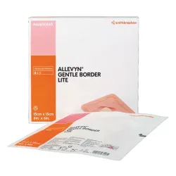 Allevyn Gentle Border Lite Smith & Nephew 8 x 15 cm